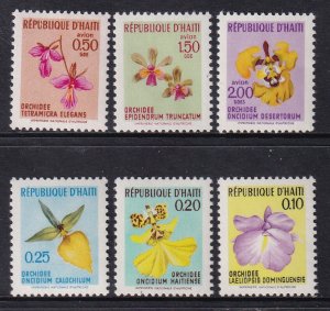 Haiti 631-633,C354-C356 Flowers MNH VF