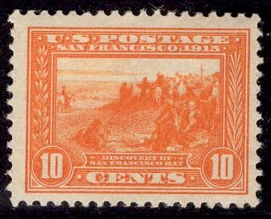 US Stamp #400a 10c Orange MINT Hinged SCV $175. Fresh!!