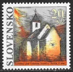 SLOVAKIA 1994 St George's Church Issue Sc 194 MNH