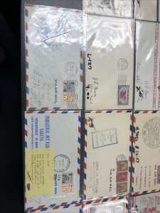 20 plus flight Covers From 1939’s - 1960’s 