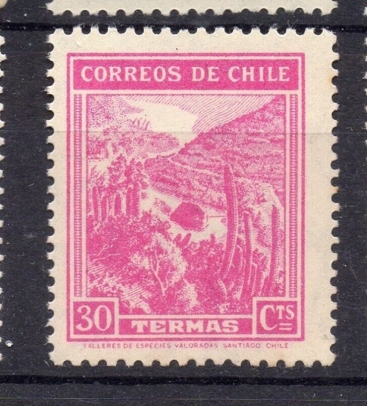 Chile 1938 Early Issue Fine Mint Shade of 30c. NW-12875