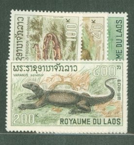 Laos #156-59  Single (Complete Set)