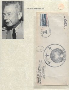 1960 Adm David Tyree, USN Navy 20 to Stratford, Ct (54432)