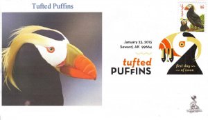 Tufted Puffins FDC #2, w/ DCP cancel.