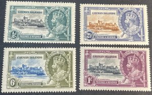 CAYMAN ISLANDS # 81-84-MINT/HINGED--COMPLETE SET--1935