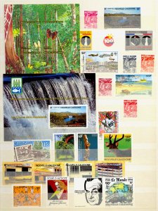 New Caledonia Collection MNH CV$13310.00 Imperforate 1950-1997 In Two Stockbooks