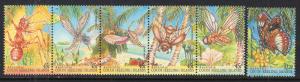 Cocos Keeling Islands 302-303 Insects MNH VF