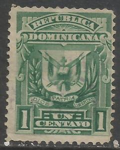 DOMINICAN REPUBLIC 88 VFU ARMS Z4450-1