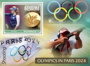 Stamps.Olympic Games Paris 2024 2023 year, 6 sheets  perforated  NEW