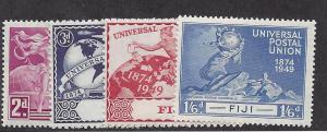 Fiji, 141-44, UPU Issue Singles,**LH**