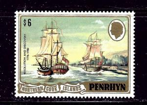 Penrhyn Is 172 MNH 1981 Ships