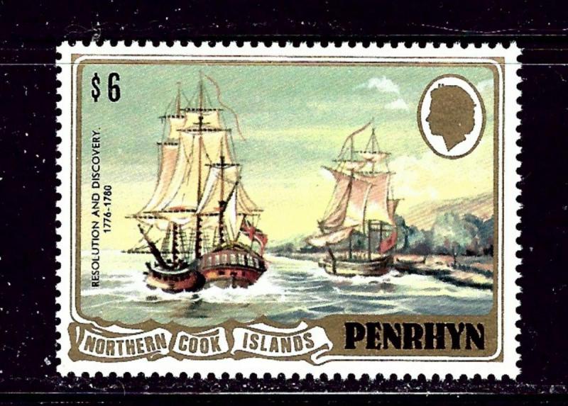 Penrhyn Is 172 MNH 1981 Ships