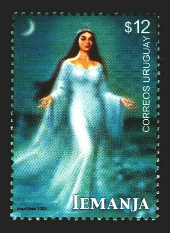 2003 Water Goddess Iemanja ethnic africa america tradition URUGUAY Sc#1993 MNH 