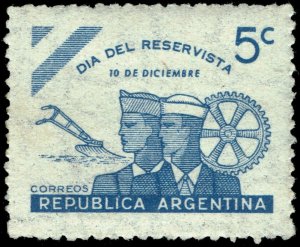 Argentina #522  MNH - Day of the Reservists (1944)