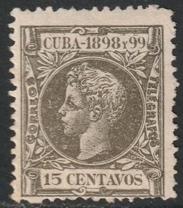 Cuba 1898 Sc 169 MLH*