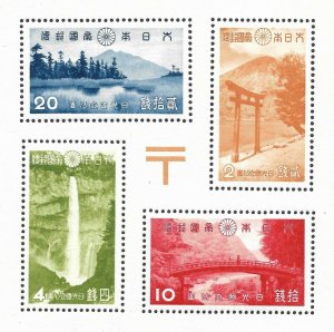 Doyle's_Stamps: '38 Japan National Parks Souvenir Sheet, #283a**   (34)