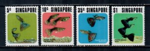 Singapore #206-209  Mint  Scott $11.00