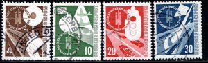 Germany Bund Scott # 698 - 701, used