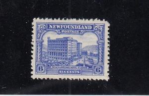 NEWFOUNDLAND # 168 VF-MNH 6cts NEWFOUNDLAND HOTEL CAT VALUE $28