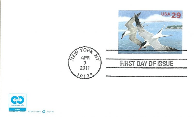 Scott# UX621 US Postal Card FDC