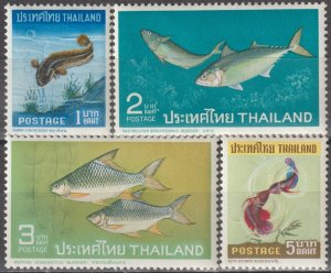 EDSROOM-22204 Thailand 464-467 LH 1967 Complete Fish CV$69.50