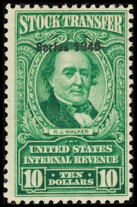 U.S. REV. DATED GREENS RD276  Mint (ID # 114585)