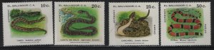 SALVADOR  929-930, C477-C478  MNH SET  SNAKES