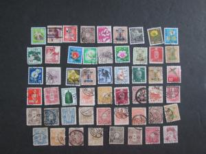 Japan, Approx 53 Stamps, Used, 1899-1980