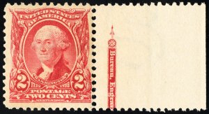 US Stamps # 301 MNH XF Imperforate Single