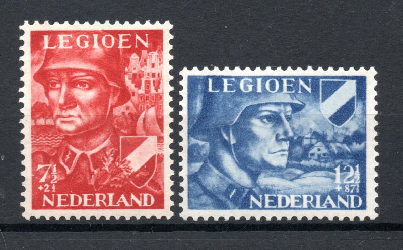 Netherlands 1942 Legion #B114-115 MNH Complete set