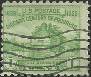 # 728 Used Yellow Green Century Of Progress