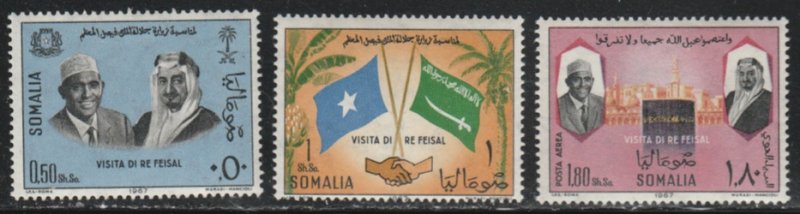 Somalia #314-315, C103 Mint Lightly Hinged Full Set of 3