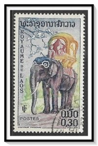 Laos #43 Elephants Used