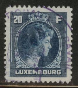 Luxembourg Scott 234 Used stamp from 1944-46 set