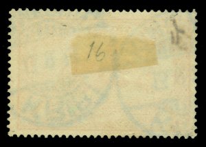 German Colonies CAMEROUN 1900 Yacht 1mk red Sc 16 used VF KRIBI-KAMERUN cancel