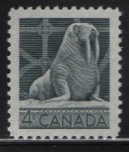 CANADA, 335, MNH, 1954, Walrus