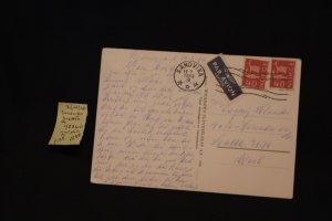 Norway 423 (x2) on pc/cover Sandvika to Seattle (#1243)