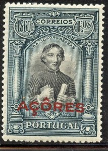 Azores  #282, Mint Hinge.