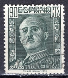 Spain; 1942; Sc. # 714; Used Single Stamp, Perf 12 1/2 x 13