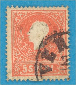 AUSTRIA OFFICES ABROAD - LOMBARDY-VENETIA 10a  USED - NO FAULTS VERY FINE! - ZSH