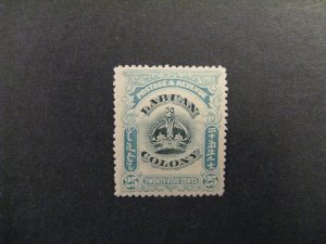 Labuan #107 mint hinged  a23.5 9810