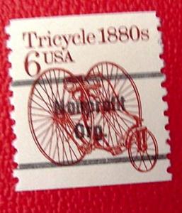 USA 2126a, 6c Tricycle, Precancel single, MNH, VF