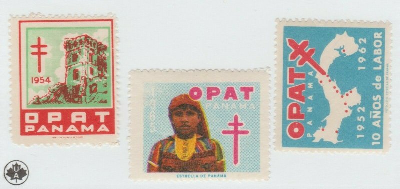 Panama Charity BOB Postal stamp revenue fiscal 6-1-21- 