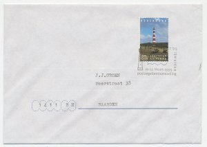 Cover / Postmark Netherlands 1995 Lighthouse - IJmuiden