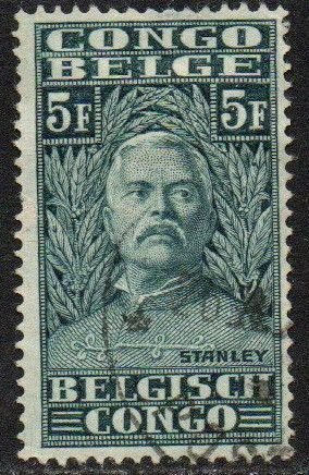 Belgian Congo Sc #127 Used