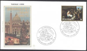 Vatican Sc# 1019 FDC (b) 1996 Christmas