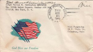 United States A.P.O.'s Soldier's Free Mail 1945 U.S. Army Postal Service, A.P...