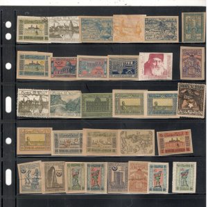 AZERBAIJAN COLLECTION ON STOCK SHEET ALL MINT