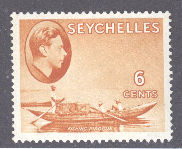Seychelles, Scott #128, MH