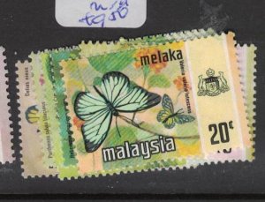 Malaysia Malacca Butterfly SG 70-6 MNH (4dpp)